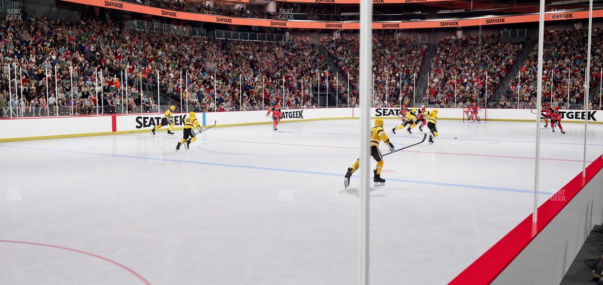 Prudential Center - Section Pl 6 Seat View