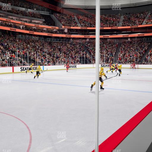 Prudential Center - Section Pl 6 Seat View
