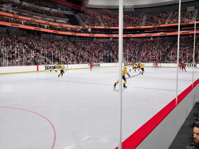 Prudential Center - Section Pl 6 Seat View