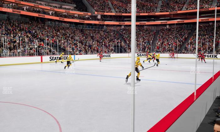 Prudential Center - Section Pl 6 Seat View