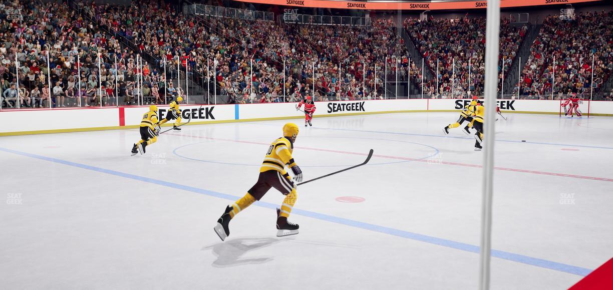 Prudential Center - Section Pl 7 Seat View