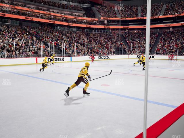 Prudential Center - Section Pl 7 Seat View