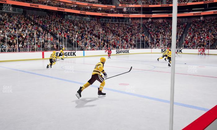 Prudential Center - Section Pl 7 Seat View