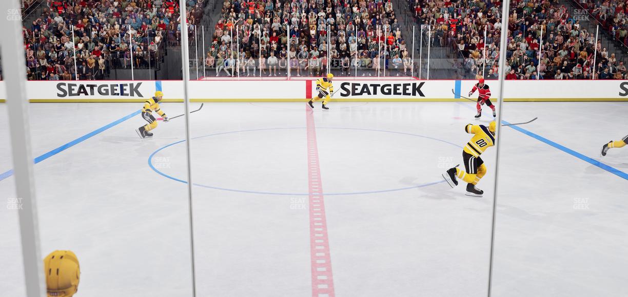 Prudential Center - Section Pl 8 Seat View