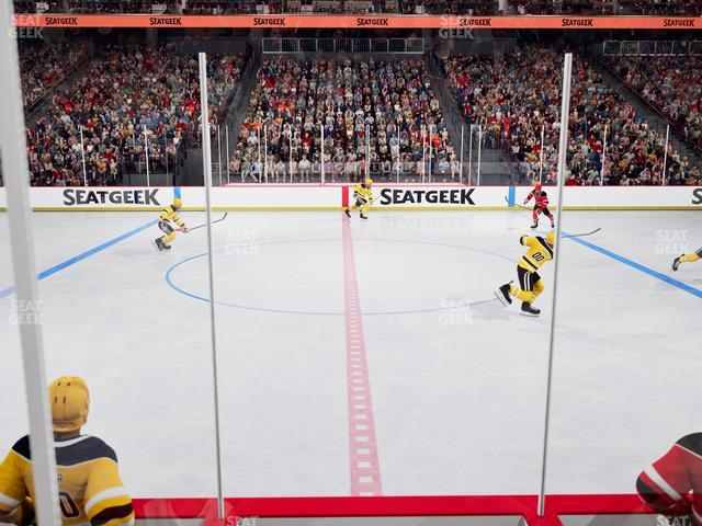 Prudential Center - Section Pl 8 Seat View