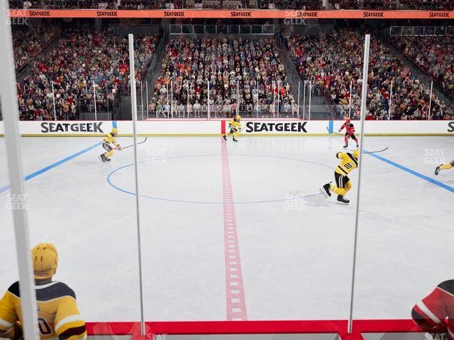 Prudential Center - Section Pl 8 Seat View