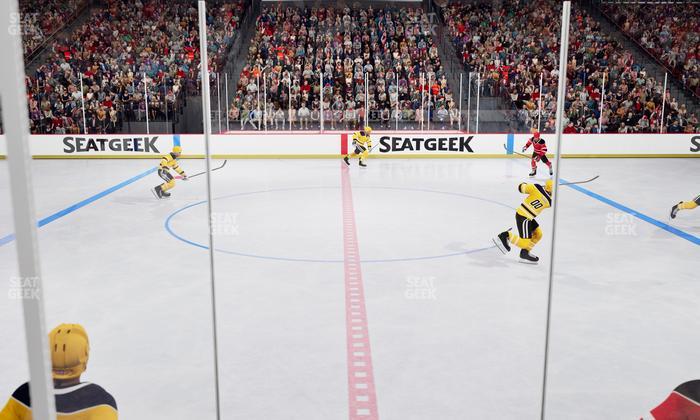 Prudential Center - Section Pl 8 Seat View