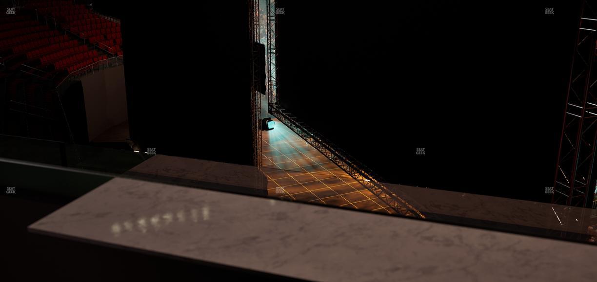 Prudential Center - Section Restaurant Ledge 1 Seat View