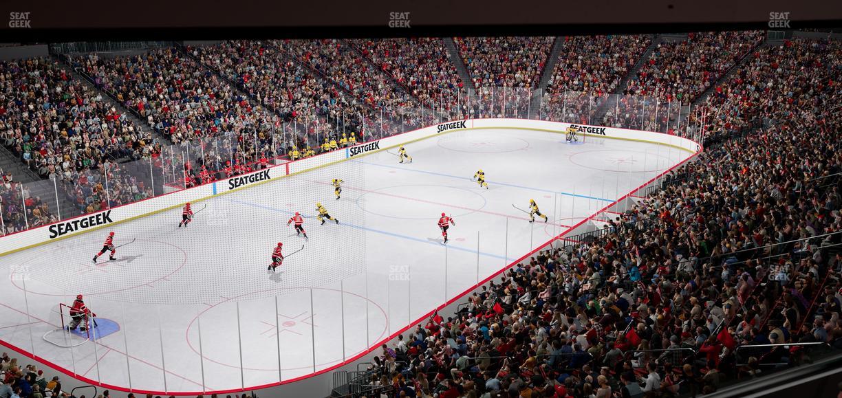 Prudential Center - Section Restaurant Ledge 1 Seat View