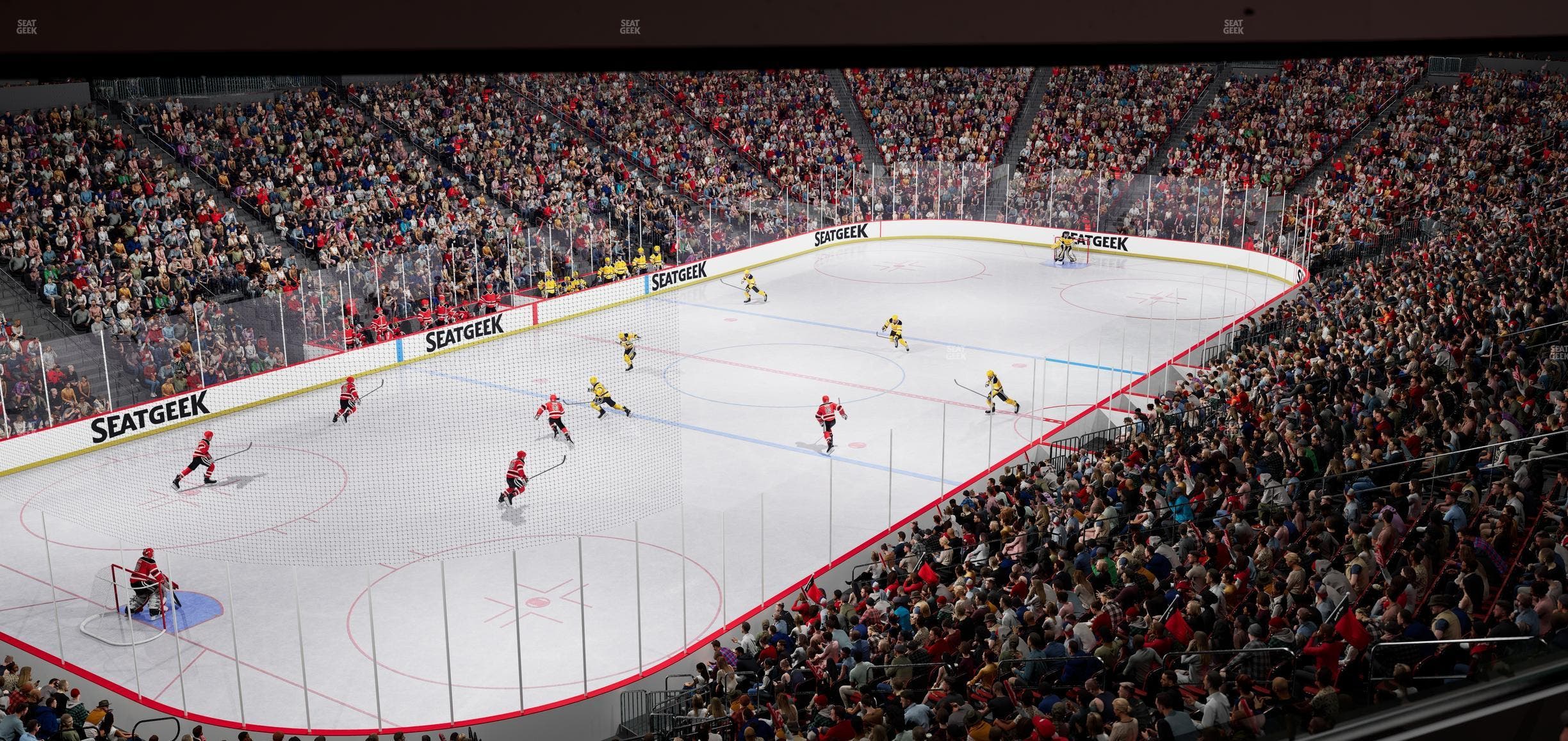 Prudential Center - Section Restaurant Ledge 1 Seat View