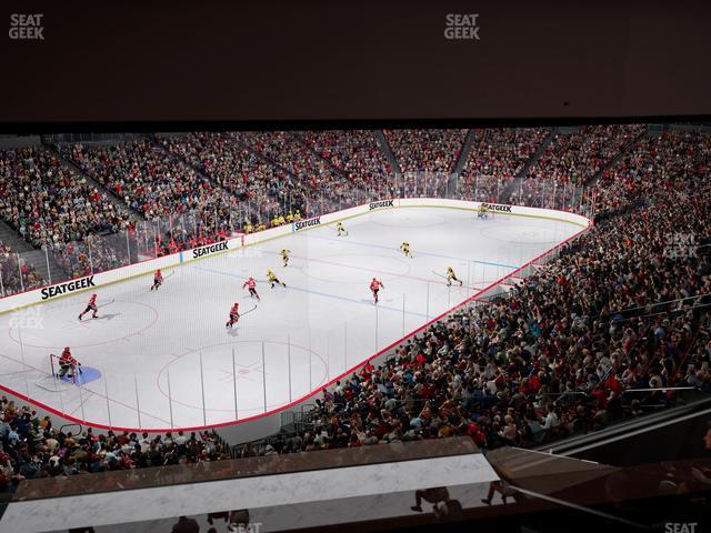 Prudential Center - Section Restaurant Ledge 1 Seat View