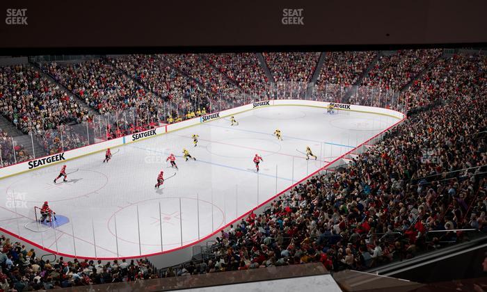 Prudential Center - Section Restaurant Ledge 1 Seat View