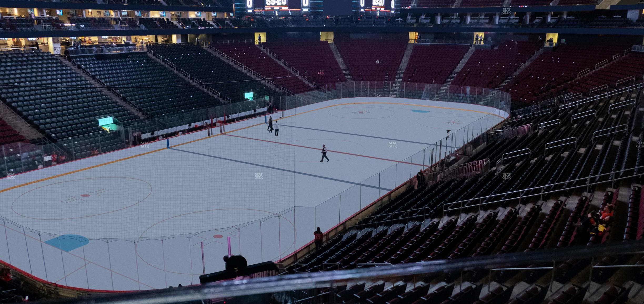 Prudential Center - Section Restaurant Ledge 1 Seat View