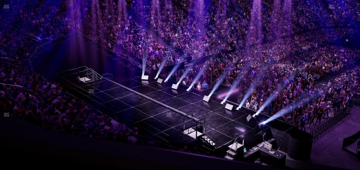 Prudential Center - Section Restaurant Ledge 2 Seat View