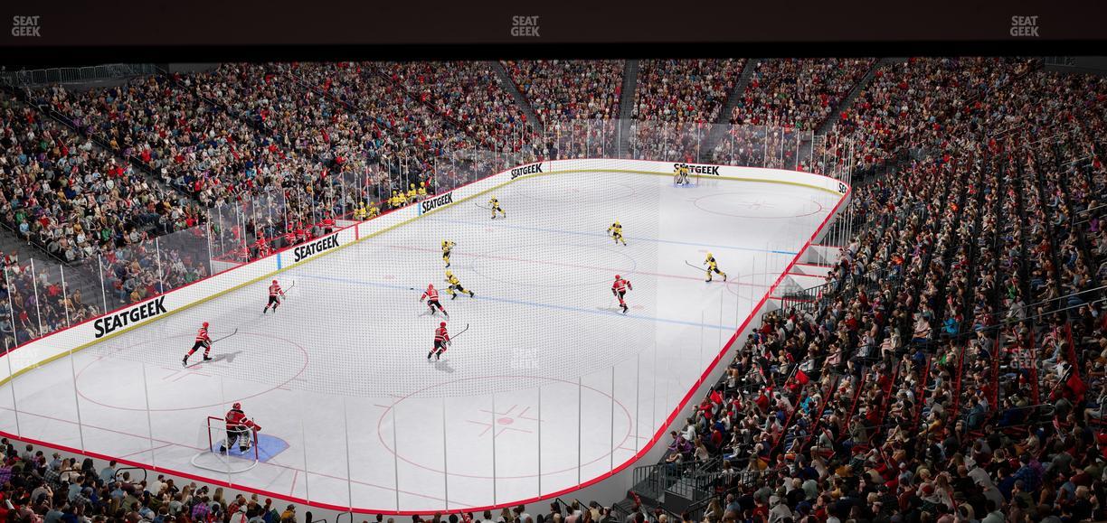 Prudential Center - Section Restaurant Ledge 2 Seat View