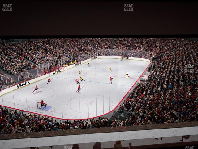 Prudential Center - Section Restaurant Ledge 2 Seat View