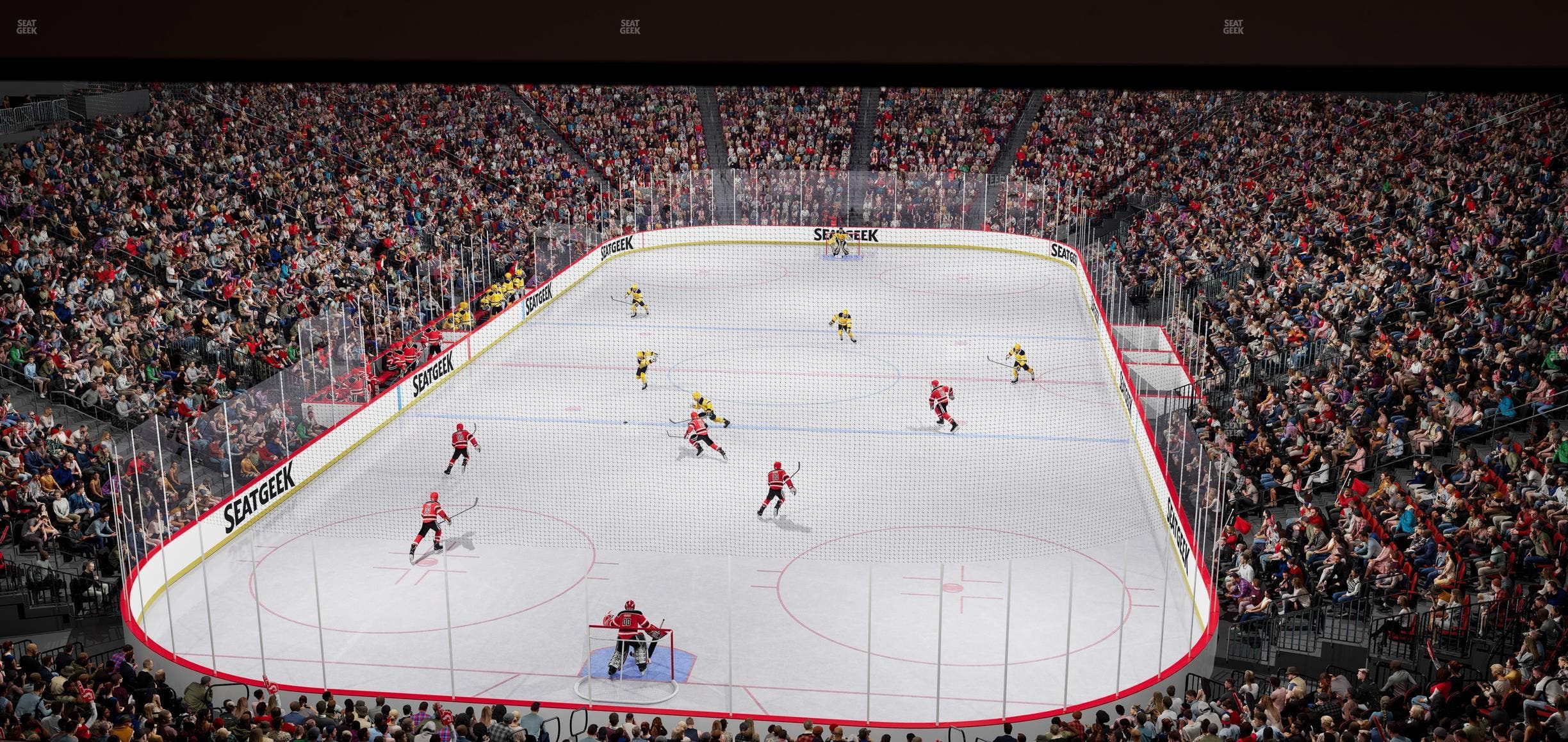 Prudential Center - Section Restaurant Ledge 3 Seat View