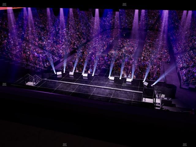 Prudential Center - Section Restaurant Ledge 3 Seat View