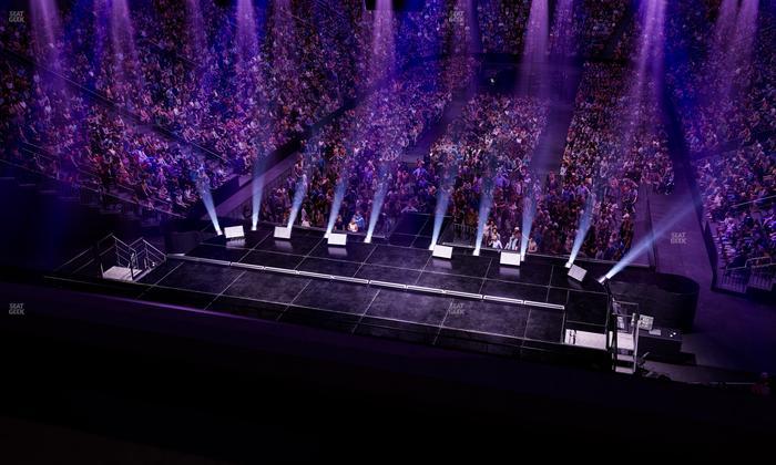 Prudential Center - Section Restaurant Ledge 3 Seat View