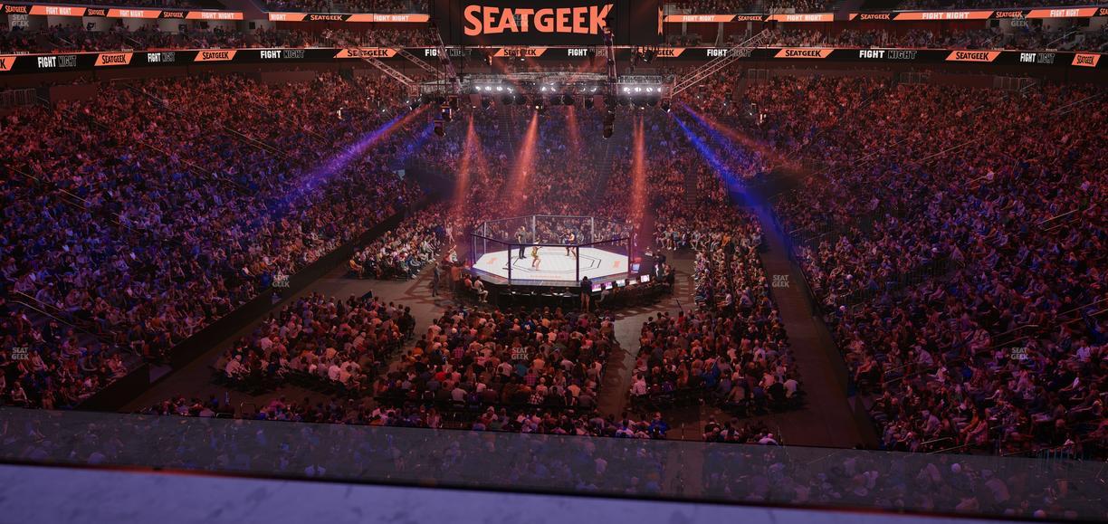 Prudential Center - Section Restaurant Ledge 3 Seat View