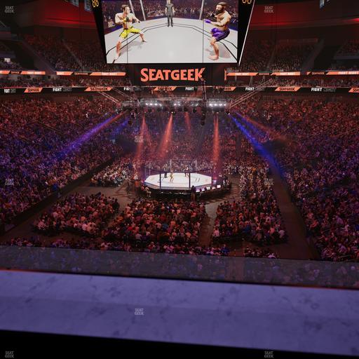 Prudential Center - Section Restaurant Ledge 3 Seat View