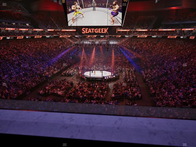 Prudential Center - Section Restaurant Ledge 3 Seat View