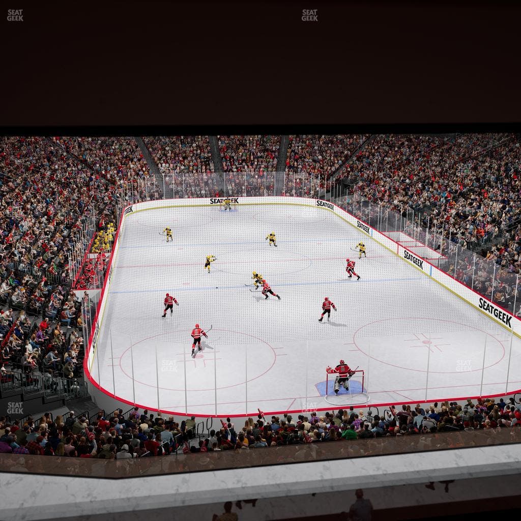 Prudential Center - Section Restaurant Ledge 4 Seat View