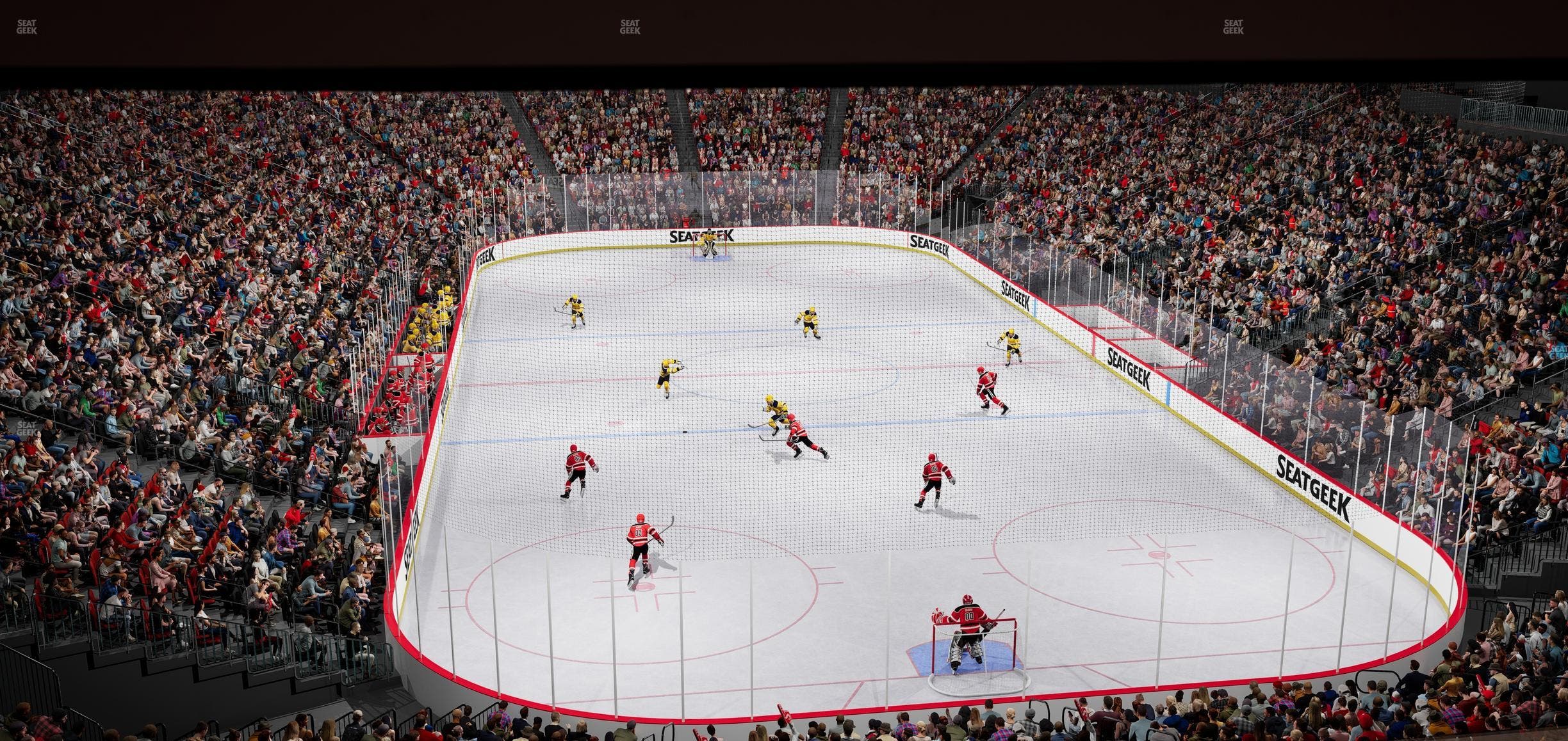 Prudential Center - Section Restaurant Ledge 4 Seat View