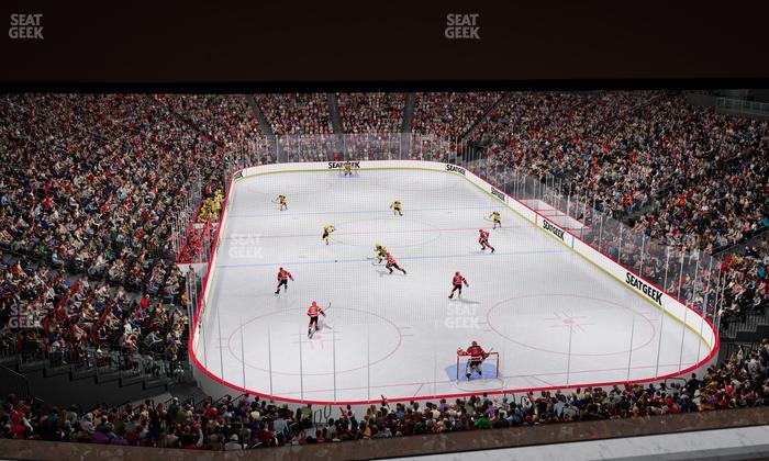 Prudential Center - Section Restaurant Ledge 4 Seat View