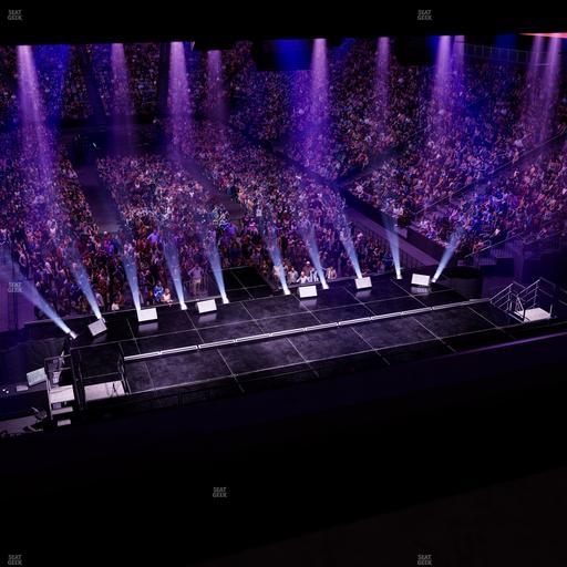 Prudential Center - Section Restaurant Ledge 4 Seat View