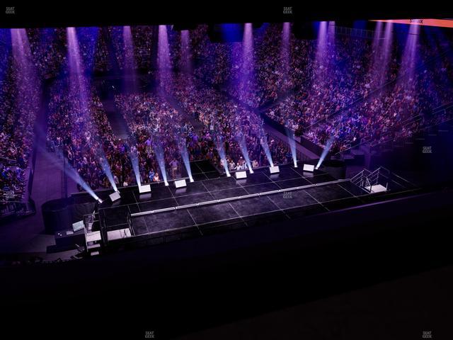 Prudential Center - Section Restaurant Ledge 4 Seat View