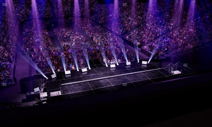 Prudential Center - Section Restaurant Ledge 4 Seat View