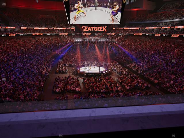 Prudential Center - Section Restaurant Ledge 4 Seat View
