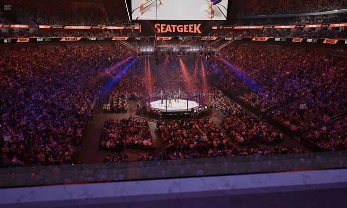 Prudential Center - Section Restaurant Ledge 4 Seat View