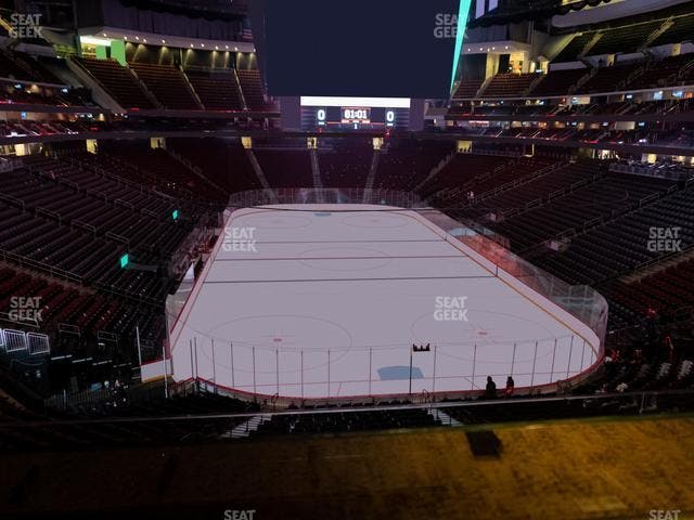 Prudential Center - Section Restaurant Ledge 4 Seat View