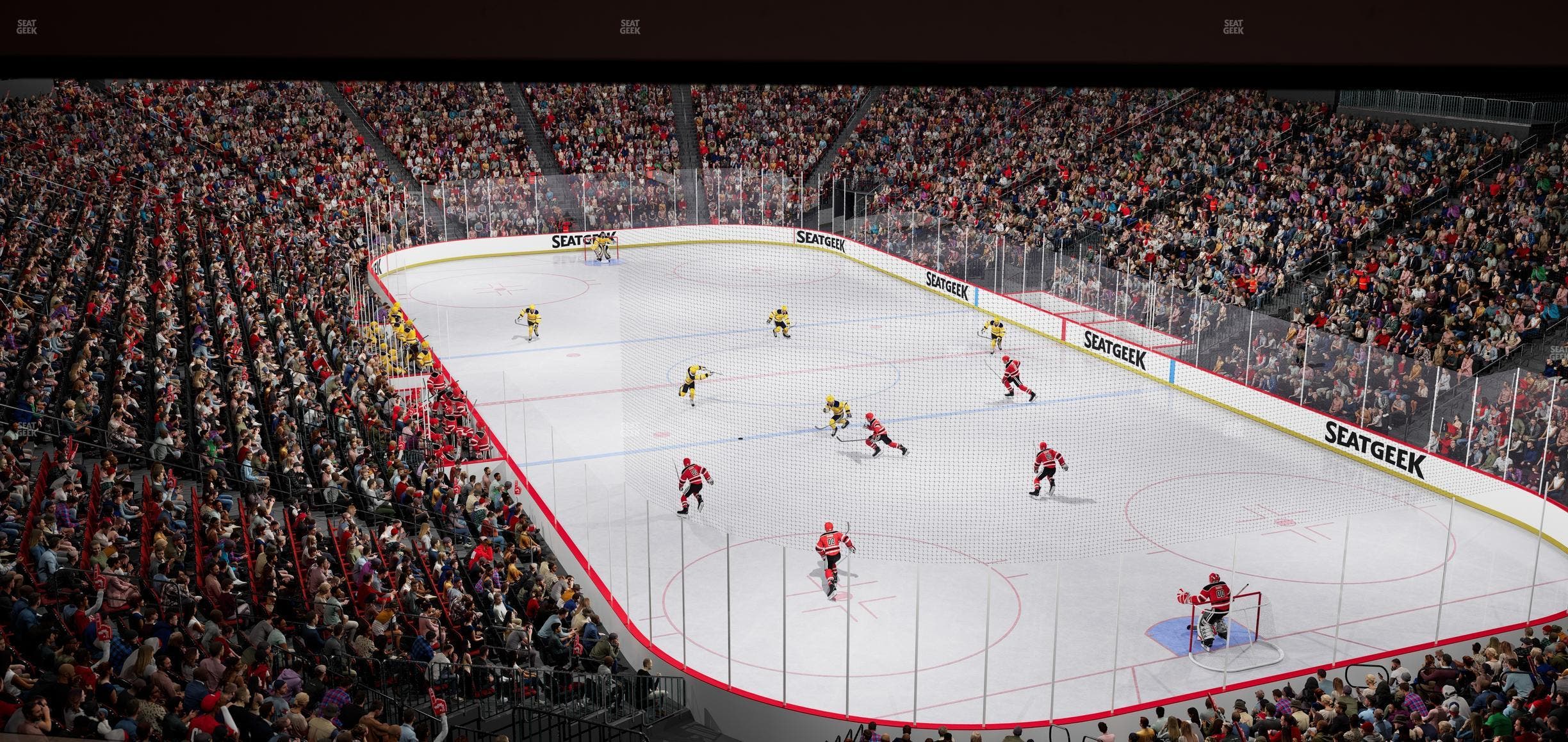 Prudential Center - Section Restaurant Ledge 5 Seat View