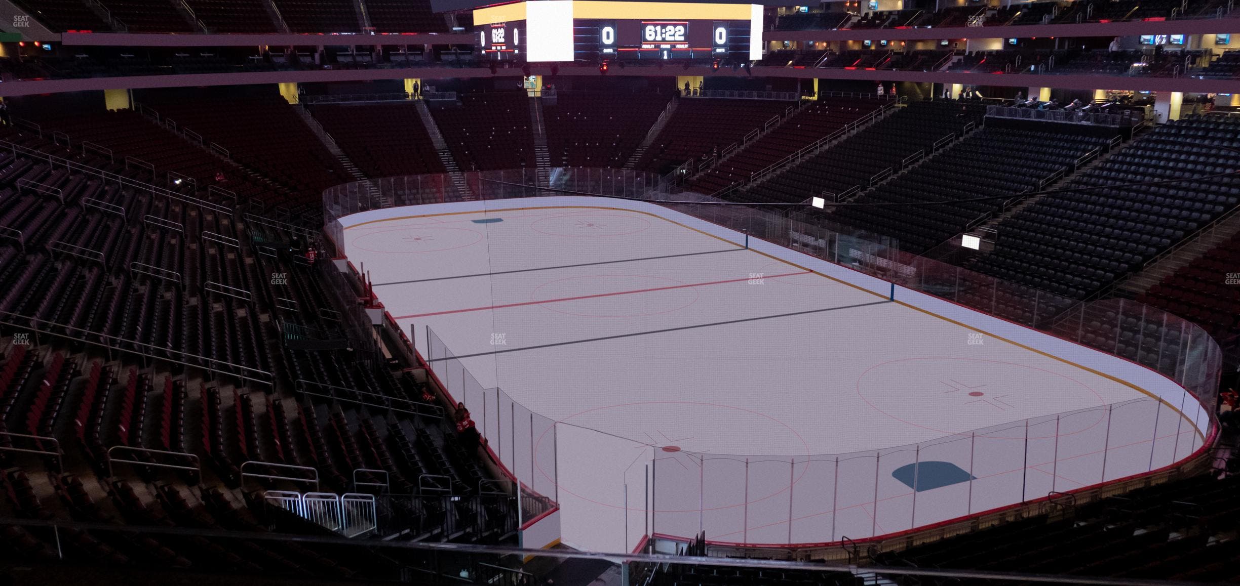 Prudential Center - Section Restaurant Ledge 5 Seat View