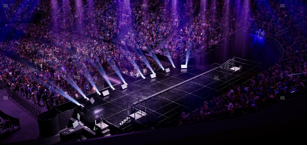 Prudential Center - Section Restaurant Ledge 5 Seat View