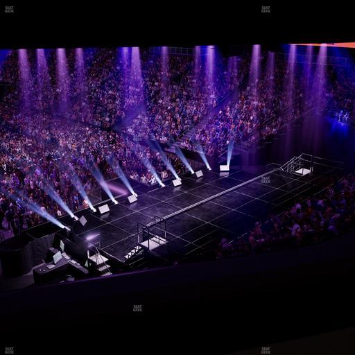 Prudential Center - Section Restaurant Ledge 5 Seat View