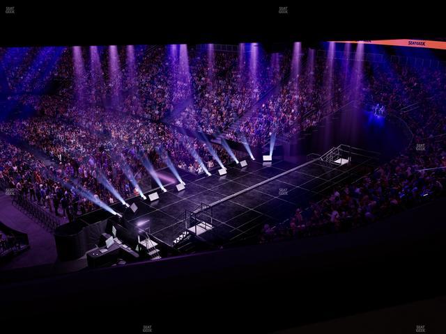 Prudential Center - Section Restaurant Ledge 5 Seat View