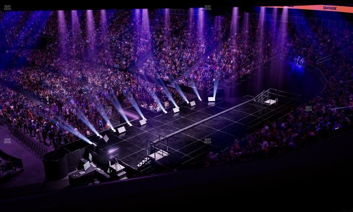 Prudential Center - Section Restaurant Ledge 5 Seat View