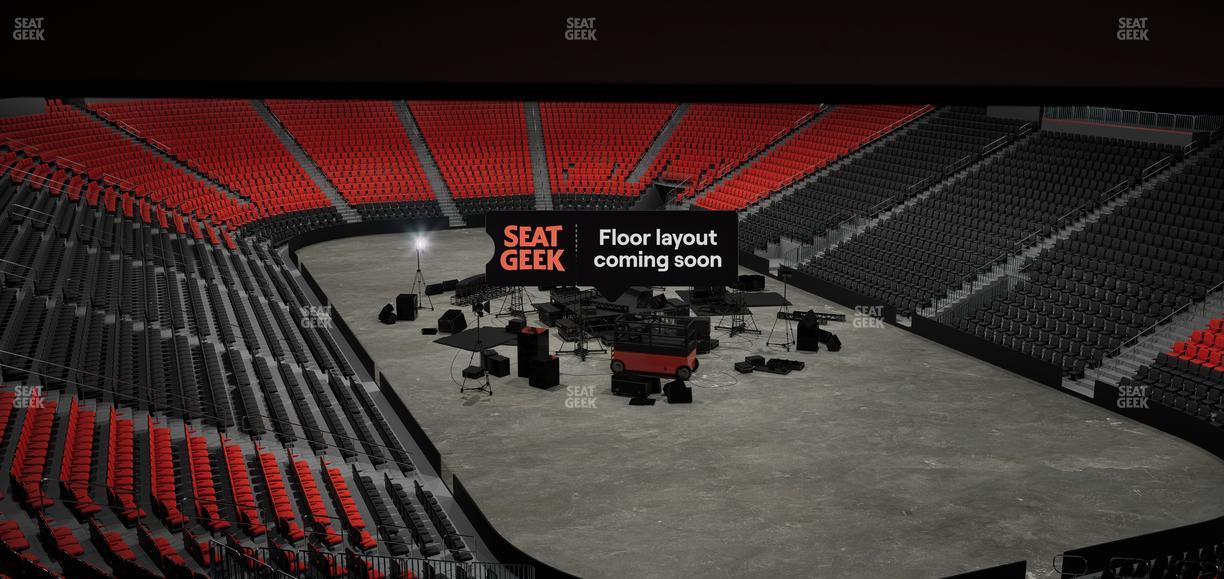 Prudential Center - Section Restaurant Ledge 5 Seat View