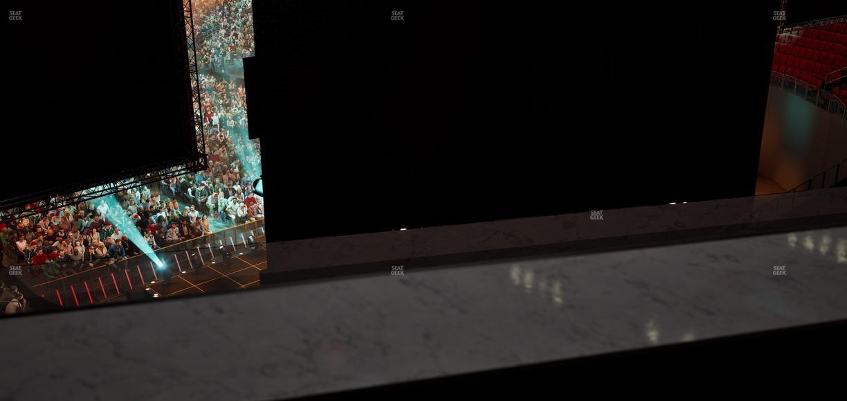 Prudential Center - Section Restaurant Ledge 5 Seat View