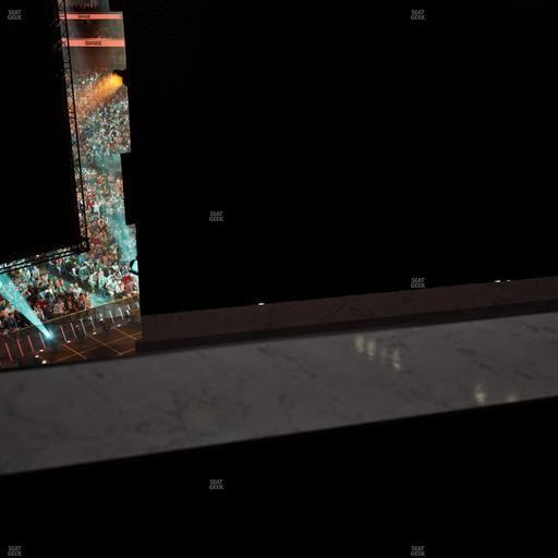 Prudential Center - Section Restaurant Ledge 5 Seat View