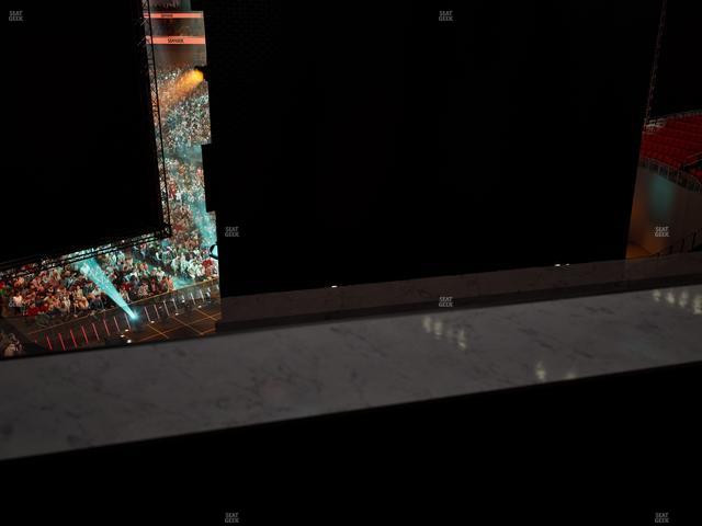 Prudential Center - Section Restaurant Ledge 5 Seat View