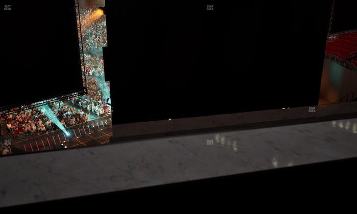 Prudential Center - Section Restaurant Ledge 5 Seat View