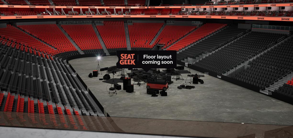 Prudential Center - Section Restaurant Ledge 5 Seat View