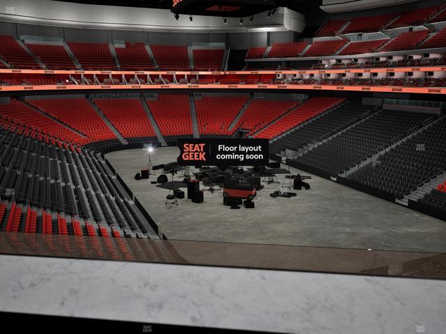 Prudential Center - Section Restaurant Ledge 5 Seat View