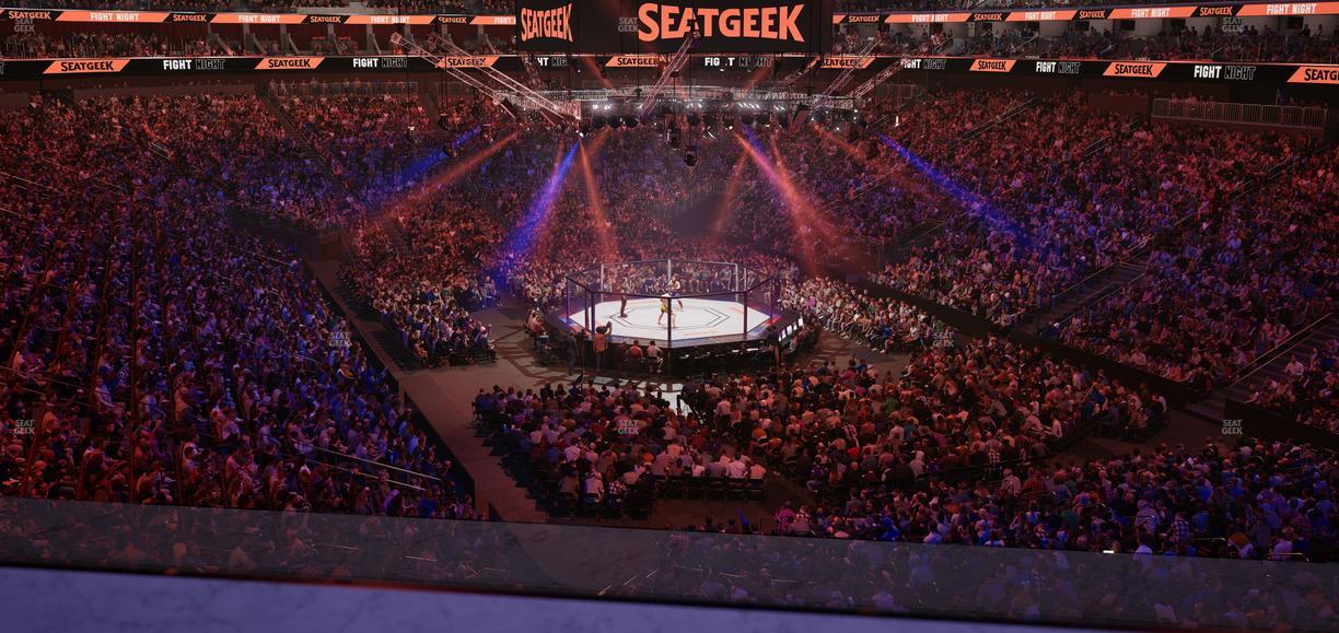 Prudential Center - Section Restaurant Ledge 5 Seat View