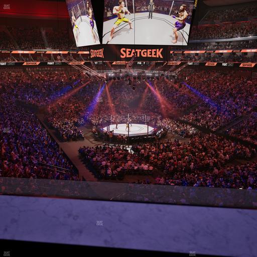 Prudential Center - Section Restaurant Ledge 5 Seat View